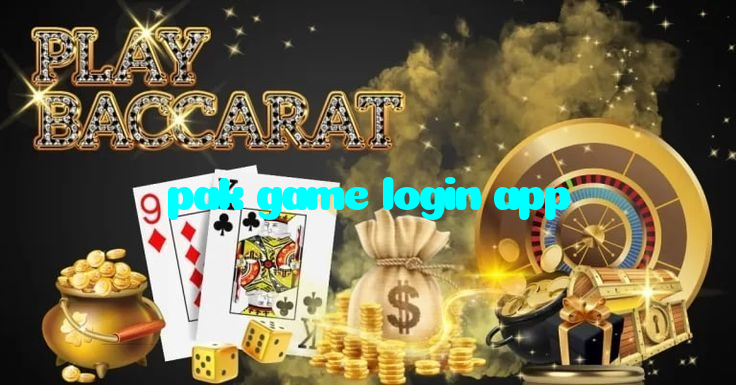 pak game login app casino presented on mobile device in Pakistan with slots and live games